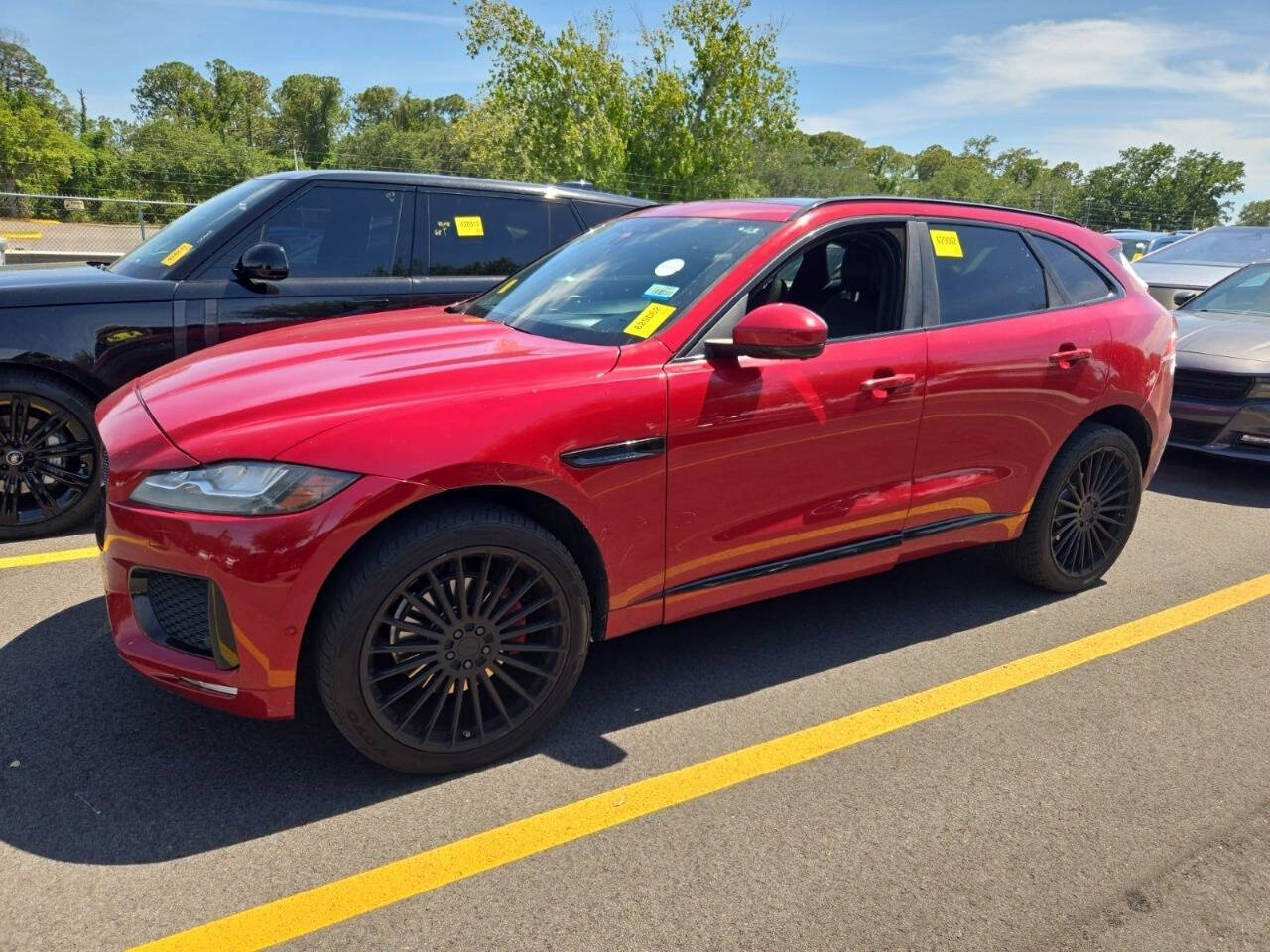 Red 2017 Jaguar F-PACE S AWD S 4dr SUV 2