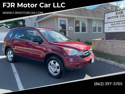 2010 Honda CR-V for sale at FJR Motor Car LLC in Mine Hill NJ