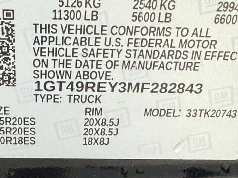 2021 GMC Sierra 2500HD