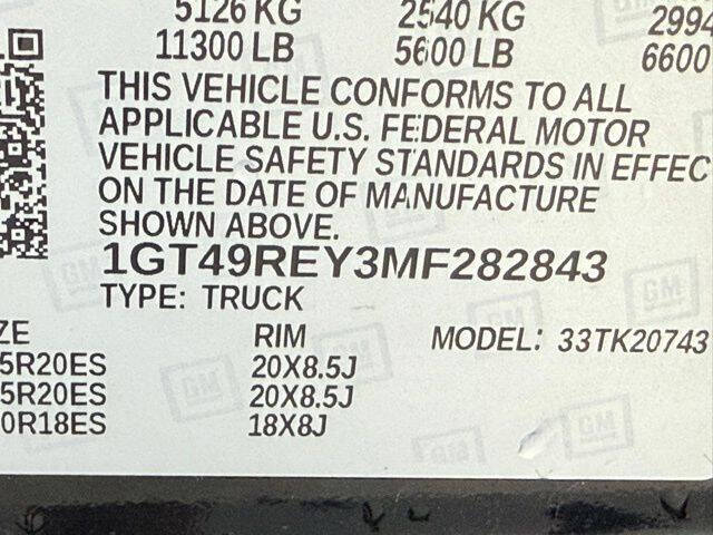2021 GMC Sierra 2500HD