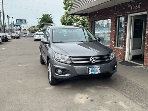 2012 Volkswagen Tiguan for sale at M&M Auto Sales in Portland OR