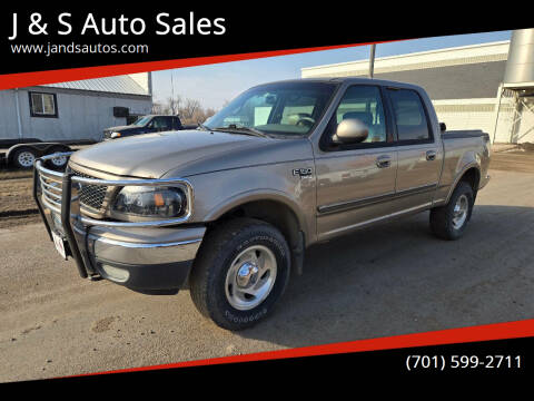 2001 Ford F-150 for sale at J & S Auto Sales in Thompson ND