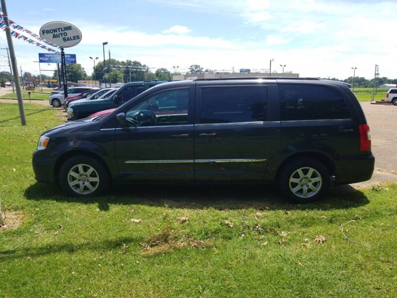 2012 Chrysler Town and Country for sale at Frontline Auto Sales in Martin TN