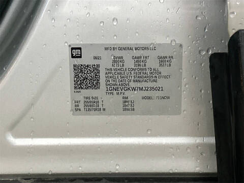 2021 Chevrolet Traverse LT Cloth