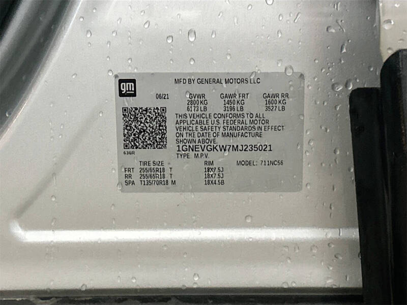 2021 Chevrolet Traverse LT Cloth