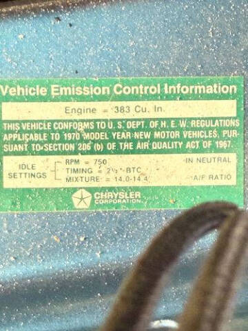 1970 Plymouth Roadrunner