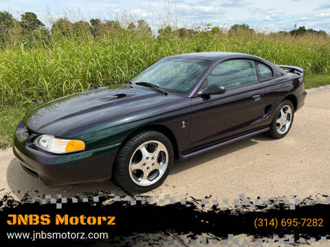 1996 Ford Mustang SVT Cobra for sale at JNBS Motorz in Saint Peters MO