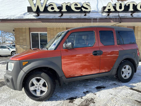 2003 Honda Element for sale at Wares Auto Sales INC in Traverse City MI