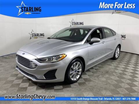 2019 Ford Fusion Hybrid for sale at Pedro @ Starling Chevrolet in Orlando FL