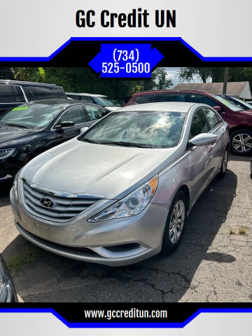2012 Hyundai Sonata for sale at GC Credit UN in Garden City MI