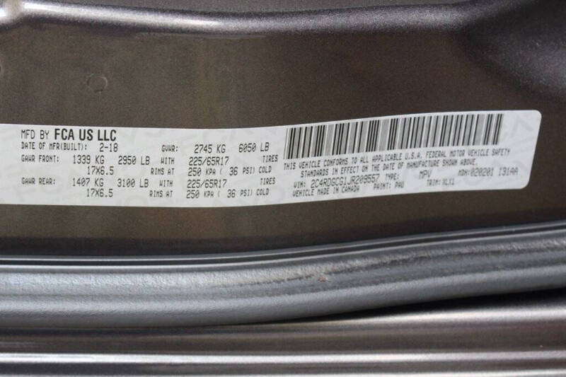 2018 Dodge Grand Caravan SXT