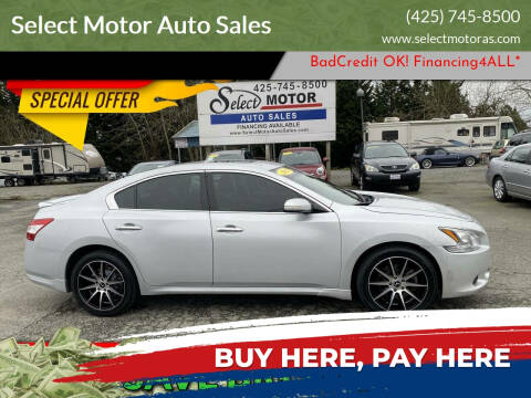 2011 Nissan Maxima for sale at Select Motor Auto Sales in Lynnwood WA