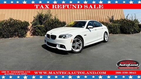 2016 BMW 5 Series for sale at Manteca Auto Land in Manteca CA