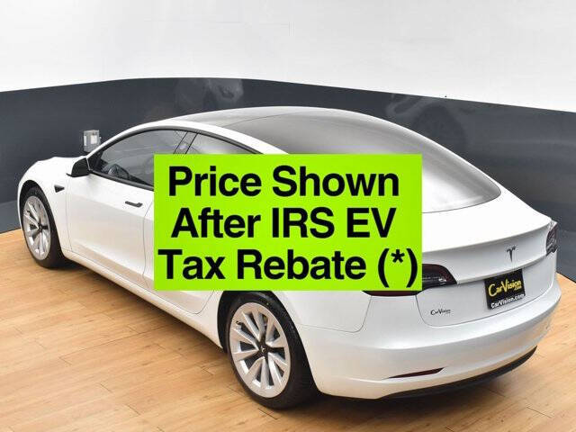 Used 2022 Tesla Model 3 Base with VIN 5YJ3E1EA9NF310422 for sale in Conshohocken, PA