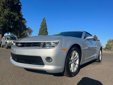2015 Chevrolet Camaro for sale at Pacific Auto LLC in Woodburn OR