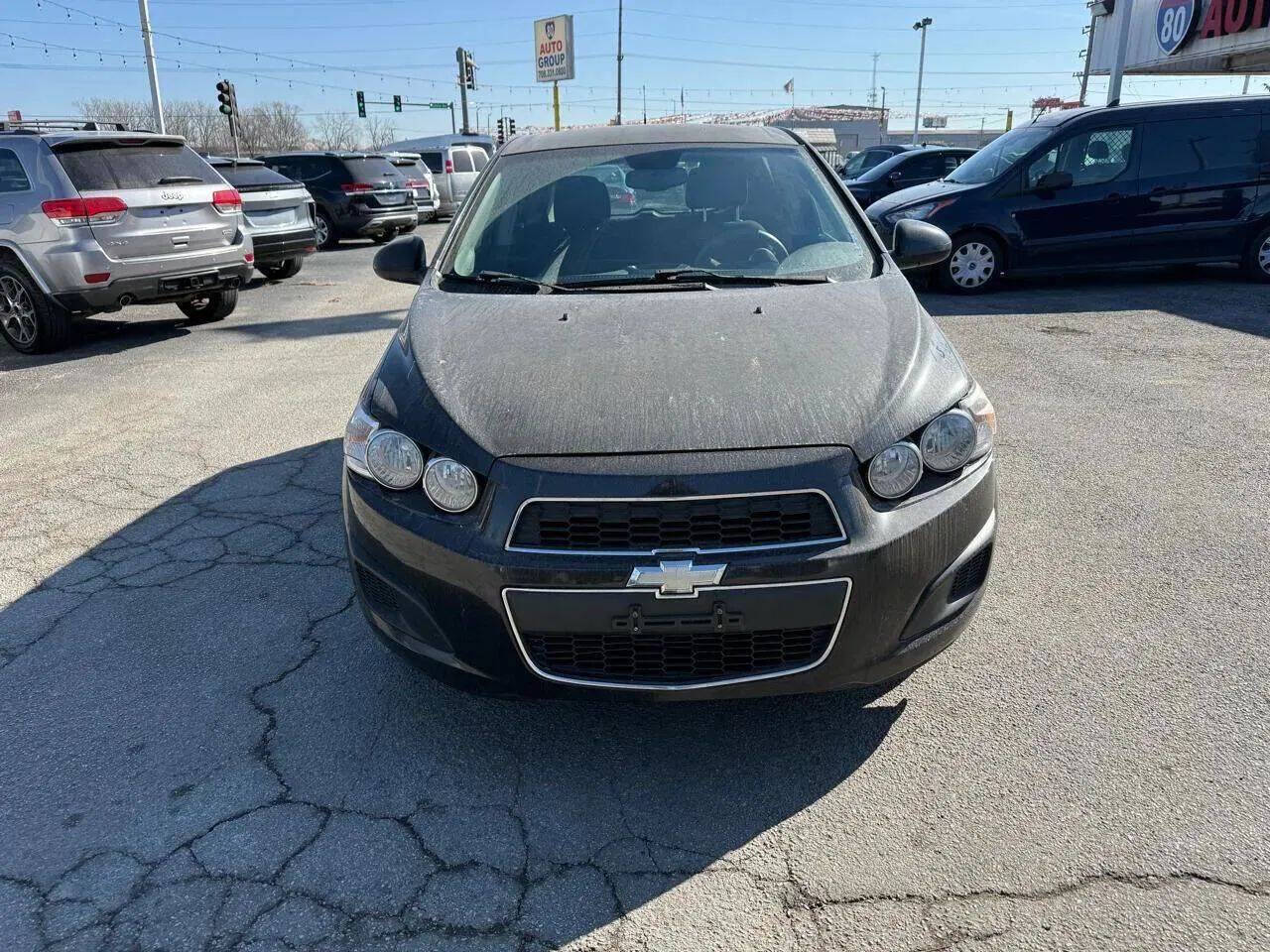 Black 2013 Chevrolet Sonic LT Auto LT Auto 4dr Hatchback 2