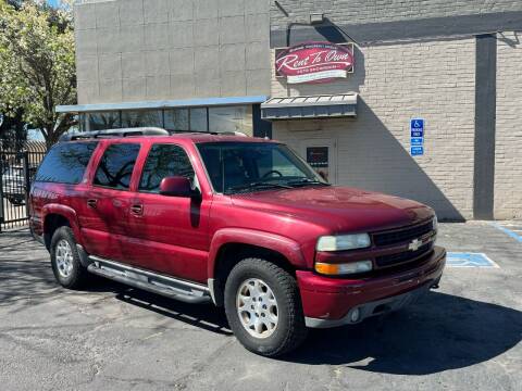 2004 Chevrolet Suburban for sale at Rent To Own Auto Showroom in Modesto CA