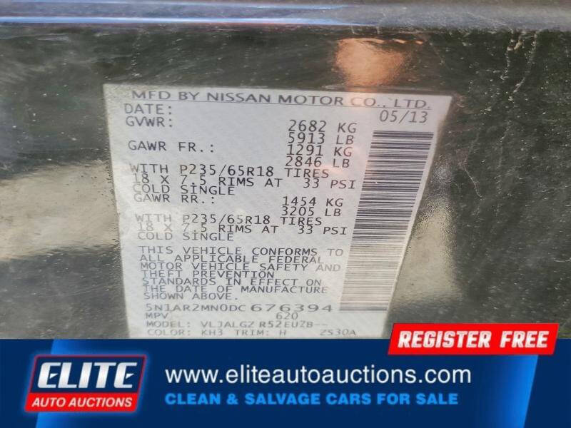 2013 Nissan Pathfinder S