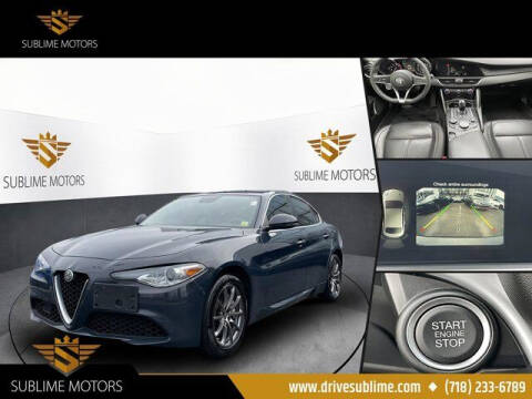 2019 Alfa Romeo Giulia for sale at SUBLIME MOTORS in Little Neck NY