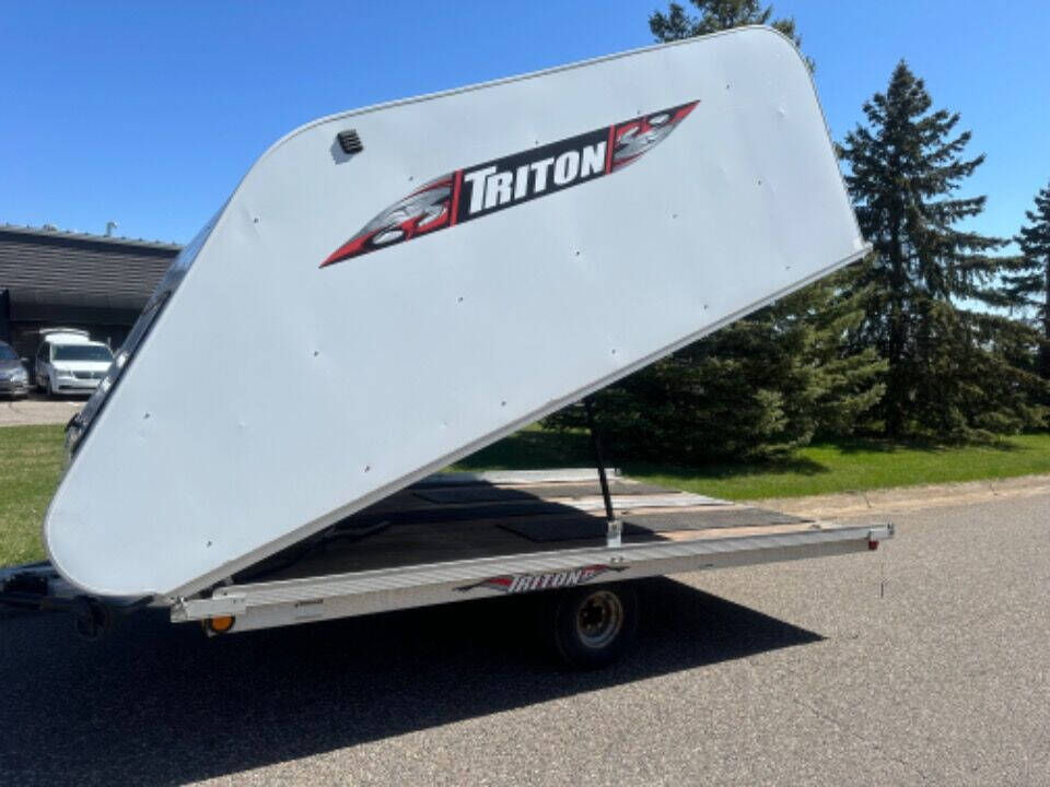 2012 Triton Trailers 2-sled aluminum snowmobile trailer for sale at Sales Ramp LLC in Elk River, MN