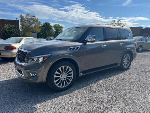 2015 Infiniti QX80 for sale at Renaissance Auto Network in Warrensville Heights OH