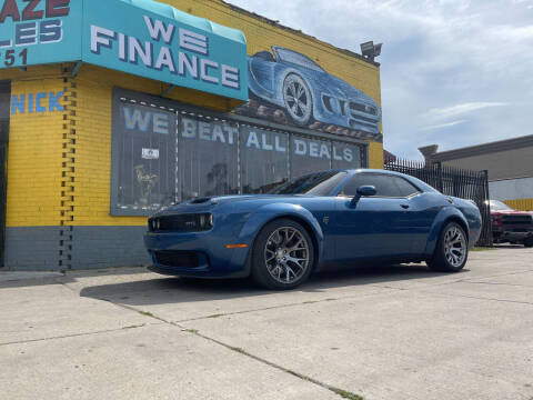 2022 Dodge Challenger for sale at Dollar Daze Auto Sales Inc in Detroit MI