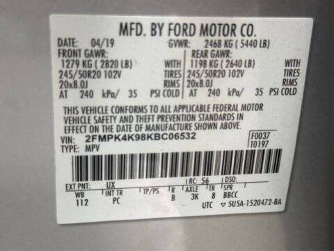2019 Ford Edge Titanium