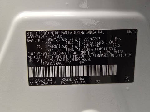 2013 Toyota RAV4 XLE