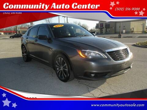 2014 Chrysler 200 for sale at Community Auto Center in Jeffersonville IN