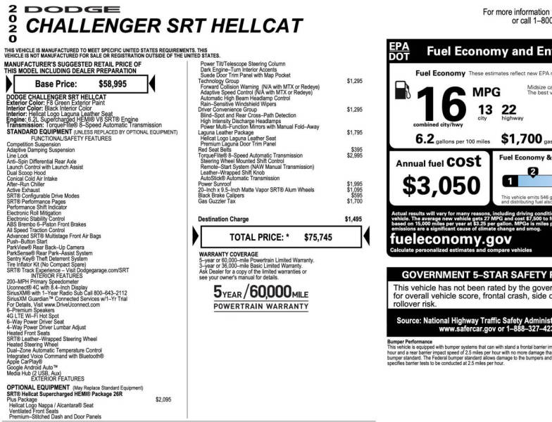 2020 Dodge Challenger