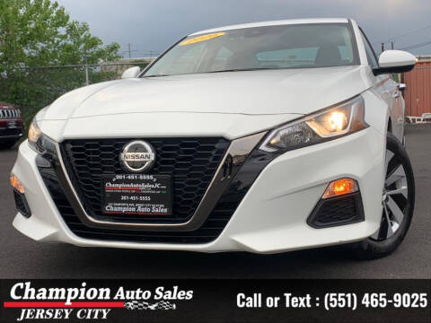 2020 Nissan Altima for sale at CHAMPION AUTO SALES OF JERSEY CITY in Jersey City NJ