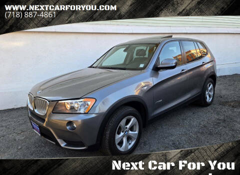 2012 BMW X3 for sale at Next Car For You inc. in Brooklyn NY