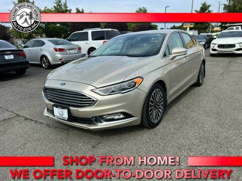 2018 Ford Fusion Hybrid for sale at Auto 206, Inc. in Kent WA