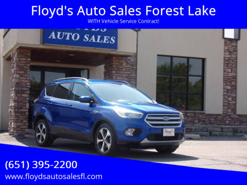 2018 Ford Escape for sale at Floyd's Auto Sales Forest Lake in Forest Lake MN