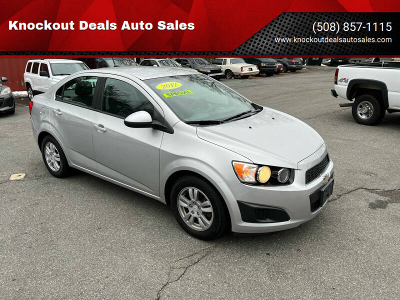 2012 Chevrolet Sonic for sale at Knockout Deals Auto Sales in West Bridgewater MA
