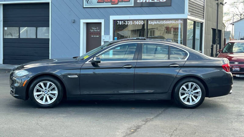 Used 2016 BMW 5 Series 528i with VIN WBA5A7C58GG643262 for sale in Holbrook, MA