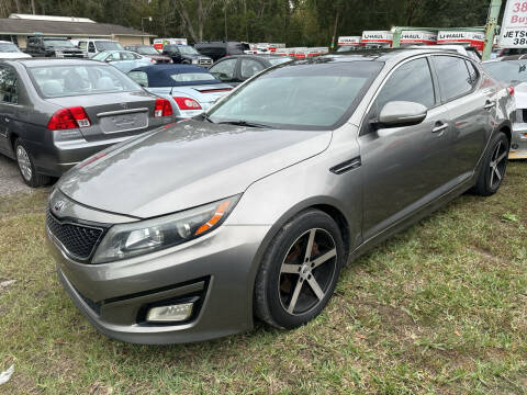 2014 Kia Optima for sale at RON'S RIDES,INC in Bunnell FL
