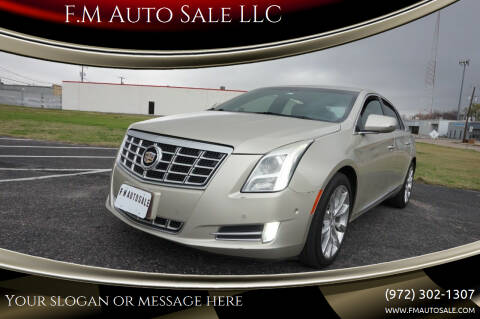 2015 Cadillac XTS for sale at F.M Auto Sale LLC in Dallas TX