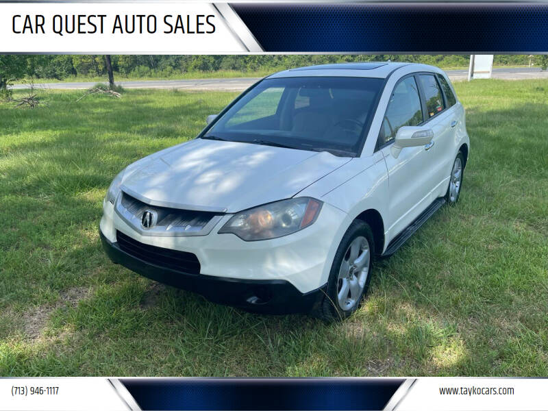2008 Acura RDX for sale at CAR QUEST AUTO SALES in Houston TX