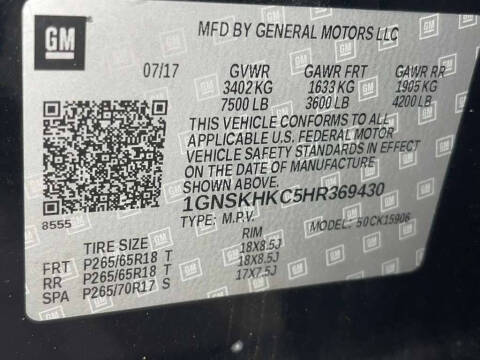 2017 Chevrolet Suburban LT