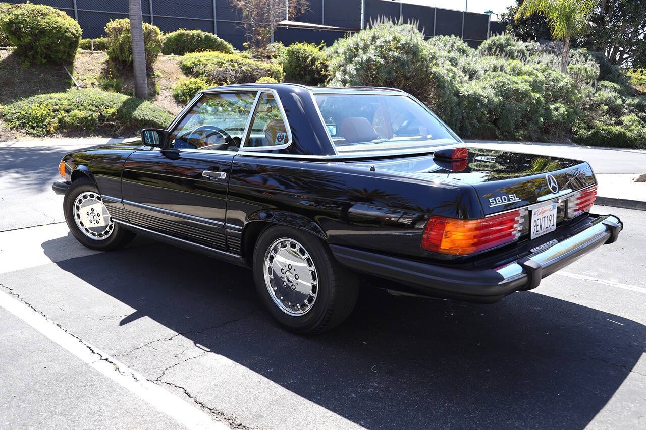 1987 Mercedes-Benz 560-Class for sale at DE AUTOS INC in San Juan Capistrano, CA