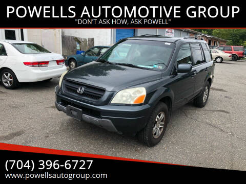 2004 Honda Pilot for sale at POWELLS AUTOMOTIVE GROUP in Gastonia NC