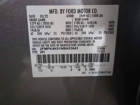 2022 Ford Edge Titanium