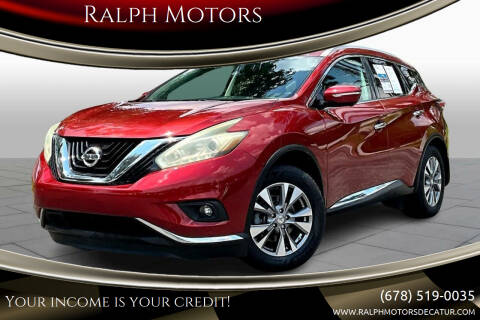 2017 Nissan Murano for sale at Ralph Motors in Decatur GA