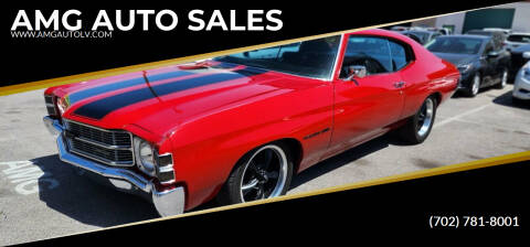 1970 Chevrolet Chevelle for sale at AMG AUTO SALES in Las Vegas NV