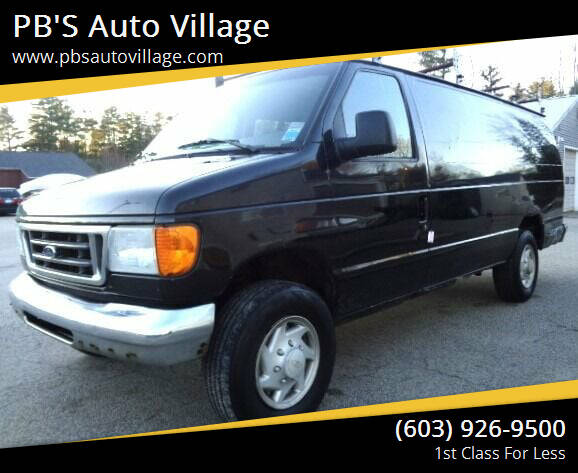 2006 Ford E-Series for sale at PB'S Auto Village in Hampton Falls NH