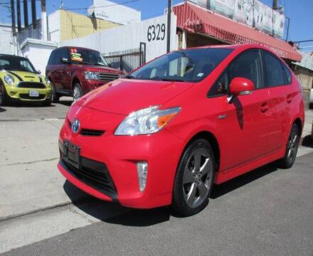 2015 Toyota Prius for sale at Rock Bottom Motors in North Hollywood CA