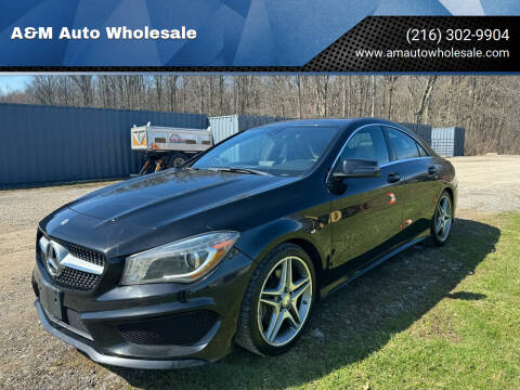 2014 Mercedes-Benz CLA for sale at A&M Auto Wholesale in Oberlin OH