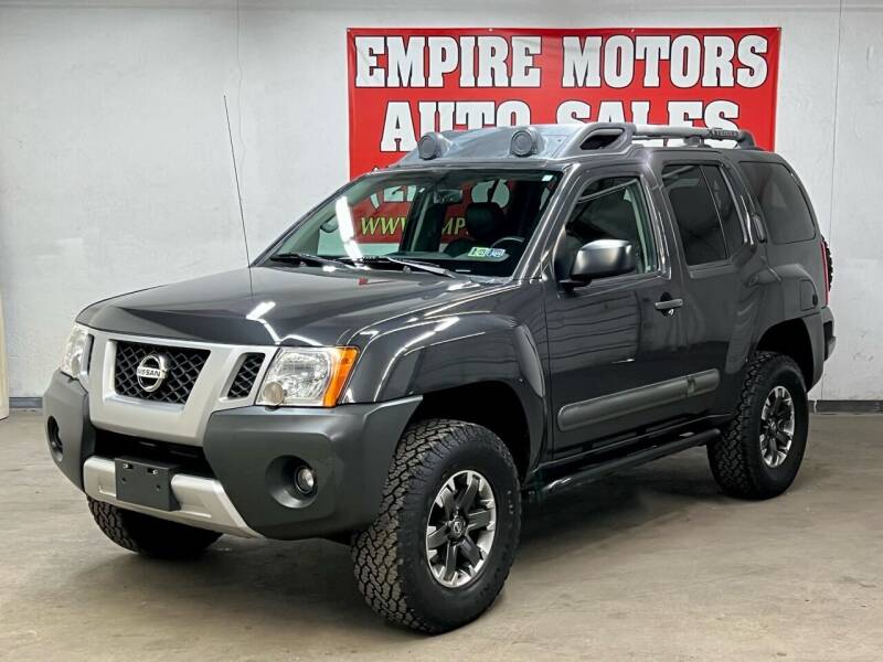 2015 Nissan Xterra for sale at EMPIRE MOTORS AUTO SALES in Langhorne PA