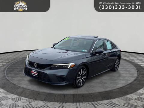 2022 Honda Civic for sale at Brothers Auto Group in Youngstown OH